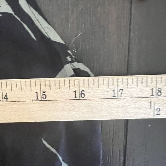 Gap NWT Black Printed Round Neck Sleeveless One-Piece Jumpsuit Size Small - Picture 9 of 12